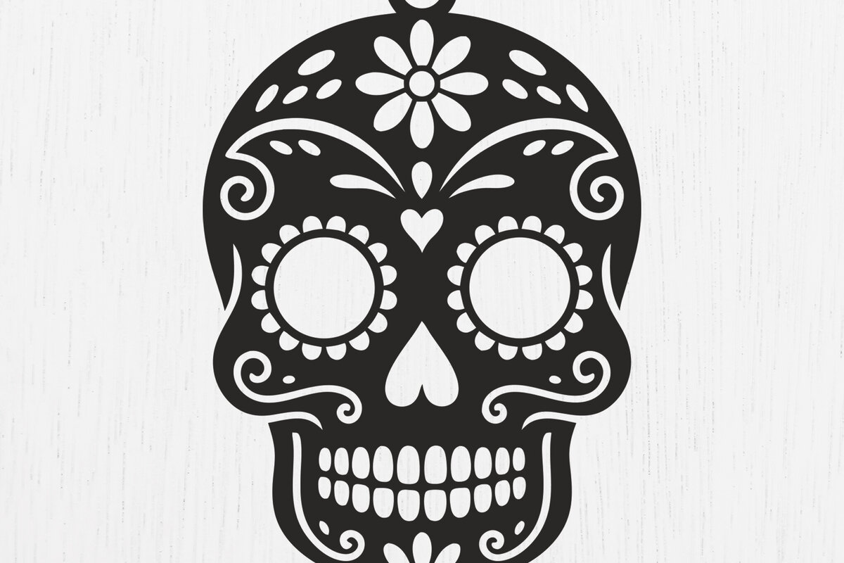 Σετ των 3 Intra απο ξύλο plywood 3mm-4mm πάχος – Σκουλαρίκια Sugar Skull Design11 Δίασταση  5x5 cm INTRAFABR-123161544