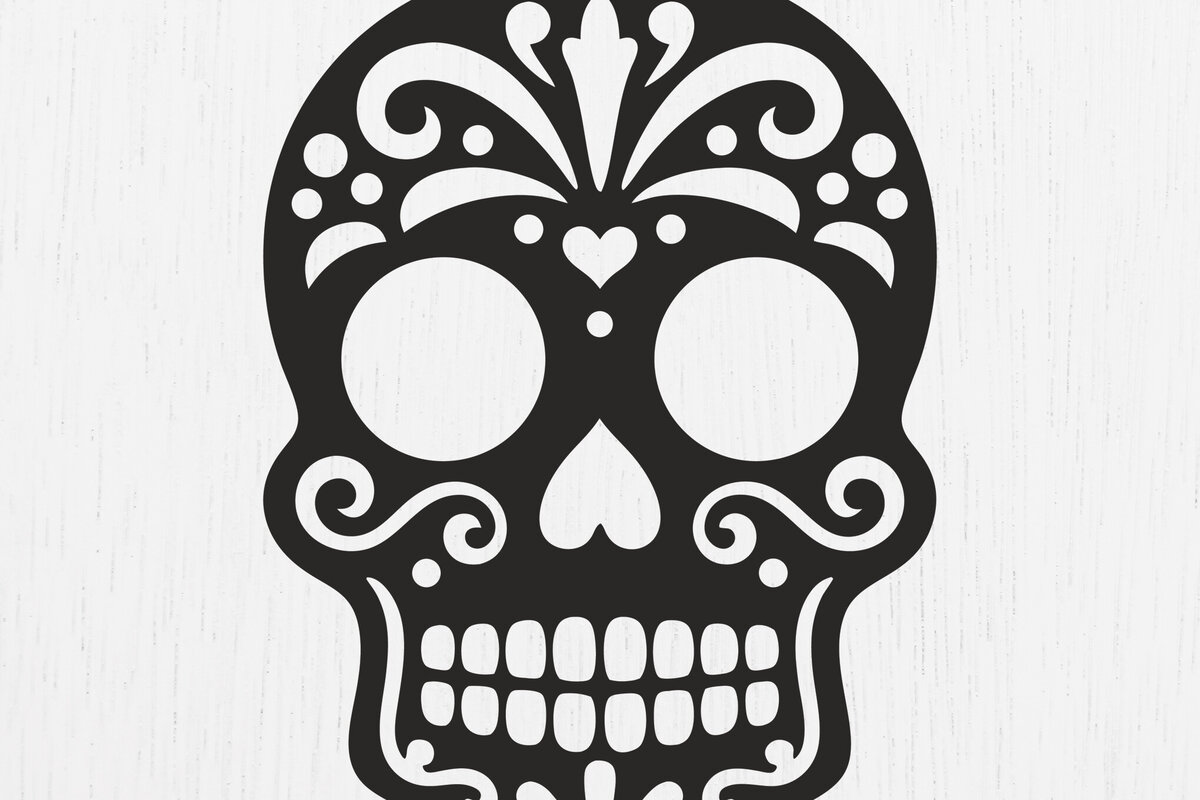 Σετ των 3 Intra απο ξύλο plywood 3mm-4mm πάχος – Σκουλαρίκια Sugar Skull Design13 Δίασταση  5x5 cm INTRAFABR-123161661