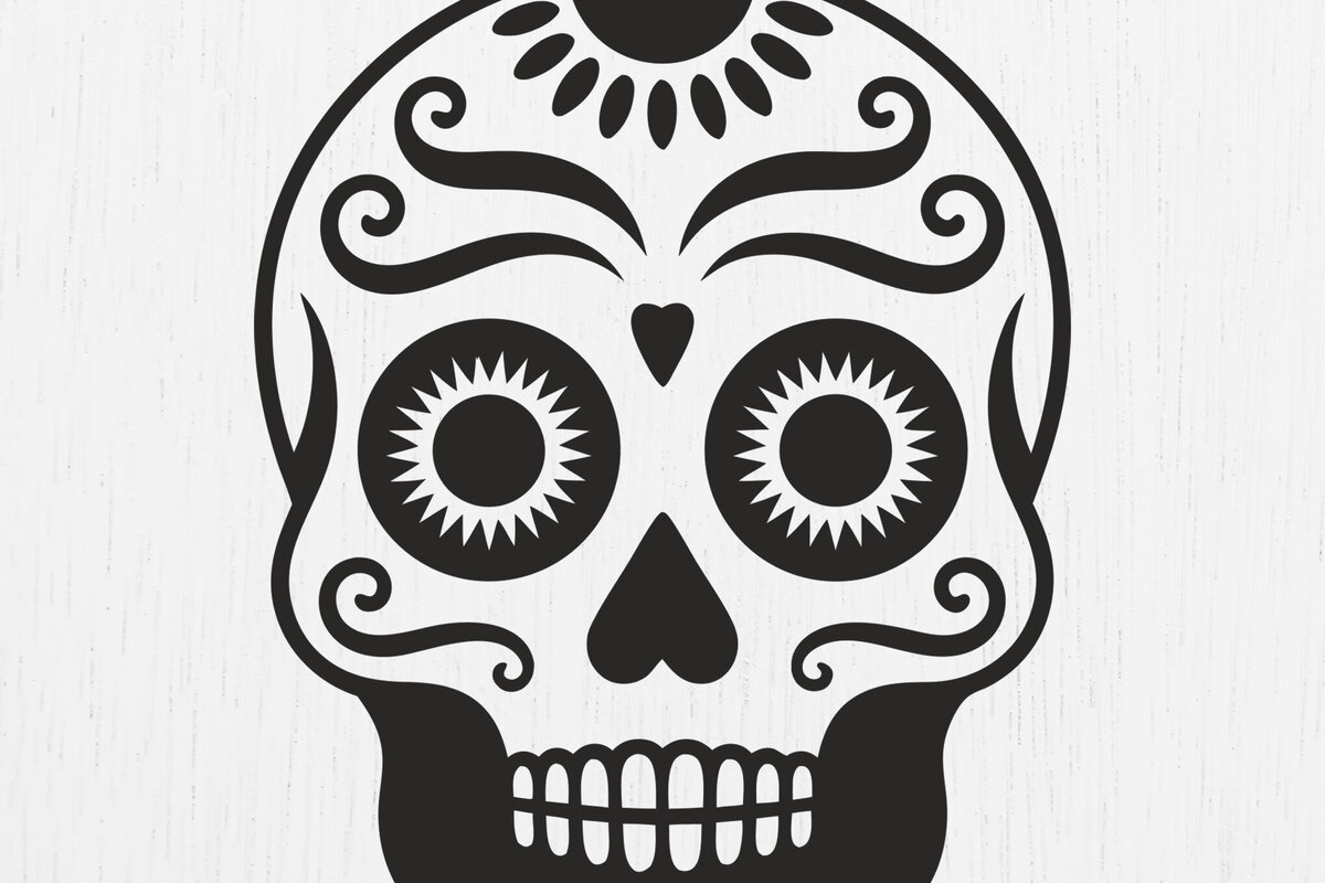 Σετ των 3 Intra απο ξύλο plywood 3mm-4mm πάχος – Σκουλαρίκια Sugar Skull Design19 Δίασταση  5x5 cm INTRAFABR-123219421
