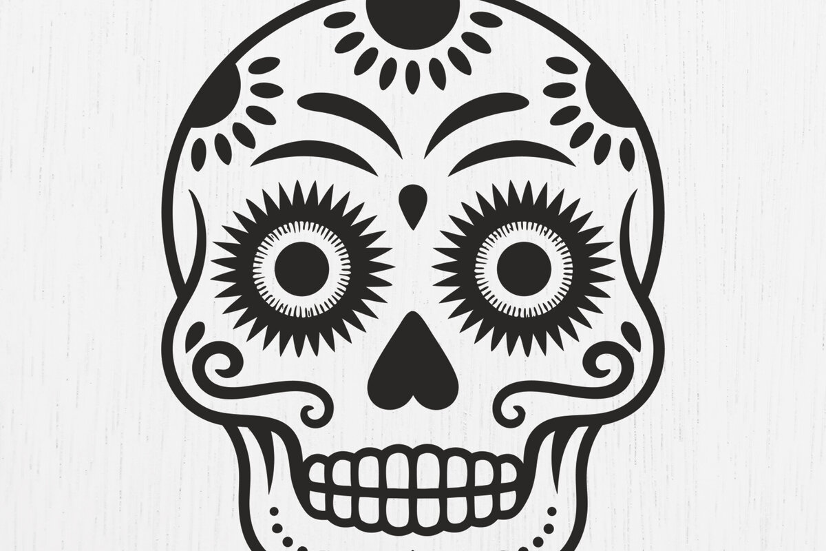 Σετ των 3 Intra απο ξύλο plywood 3mm-4mm πάχος – Σκουλαρίκια Sugar Skull Design20 Δίασταση  5x5 cm INTRAFABR-123219489