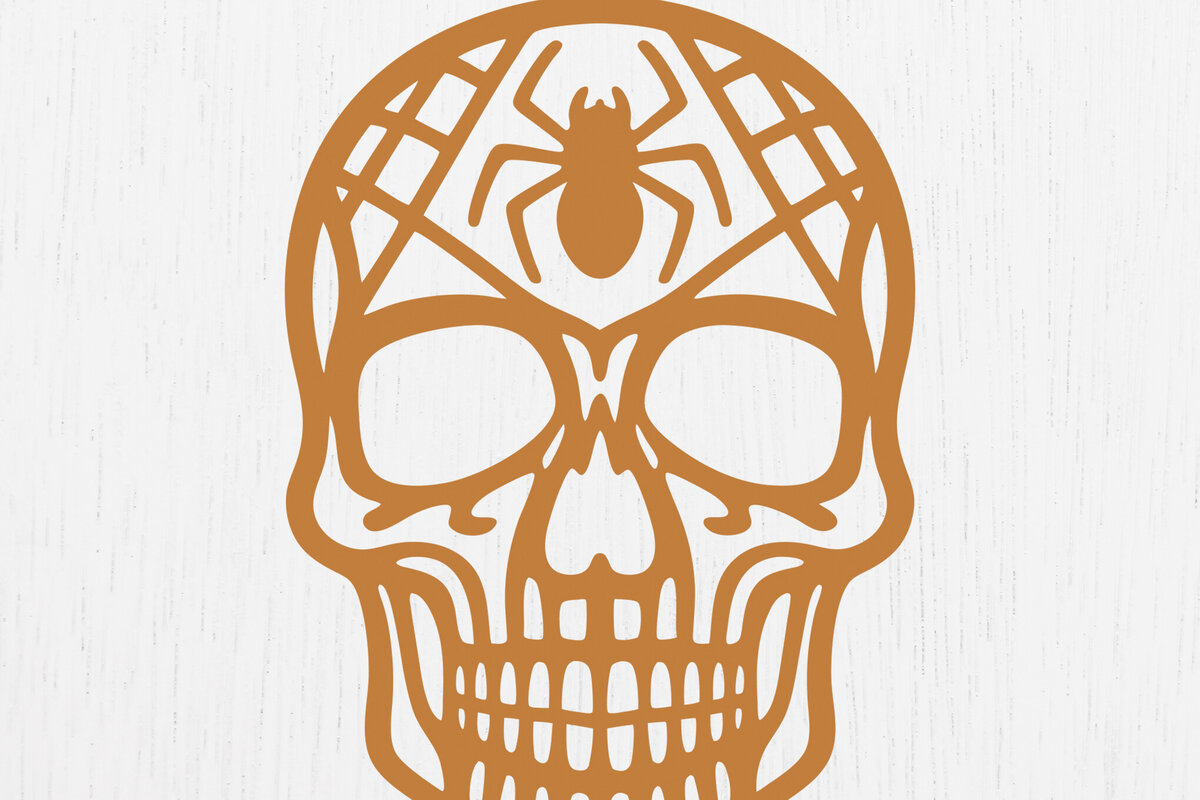 Σετ των 3 Intra απο ξύλο plywood 3mm-4mm πάχος – Σκουλαρίκια Sugar Skull Design6 Δίασταση  5x5 cm INTRAFABR-123092277