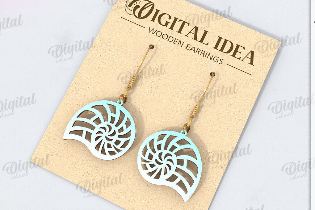 Σετ των 3 Intra απο ξύλο plywood 3mm-4mm πάχος – Καλοκαιρινά σκουλαρίκια με λέιζερ Δίασταση  5x5 cm INTRAFABR-121587447