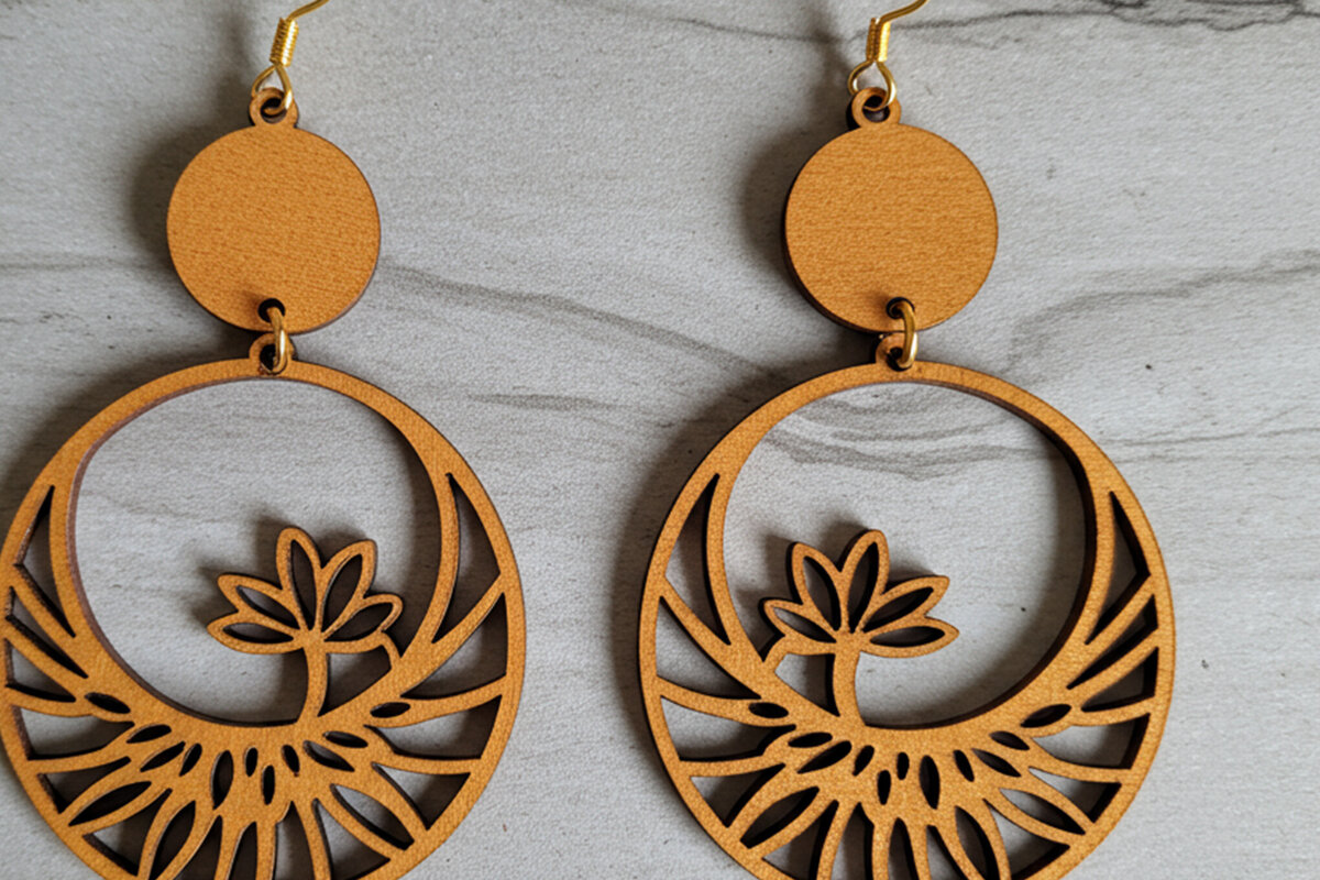 Σετ των 3 Intra απο ξύλο plywood 3mm-4mm πάχος – Καλοκαιρινό Σκουλαρίκι Πακέτο Δίασταση  5x5 cm INTRAFABR-123016104