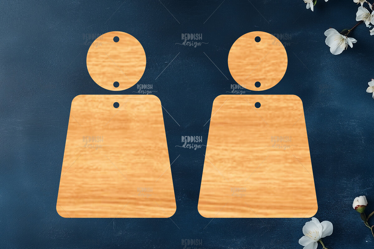 Σετ των 3 Intra απο ξύλο plywood 3mm-4mm πάχος – Καλοκαιρινά σκουλαρίκια Δίασταση  5x5 cm INTRAFABR-119333803