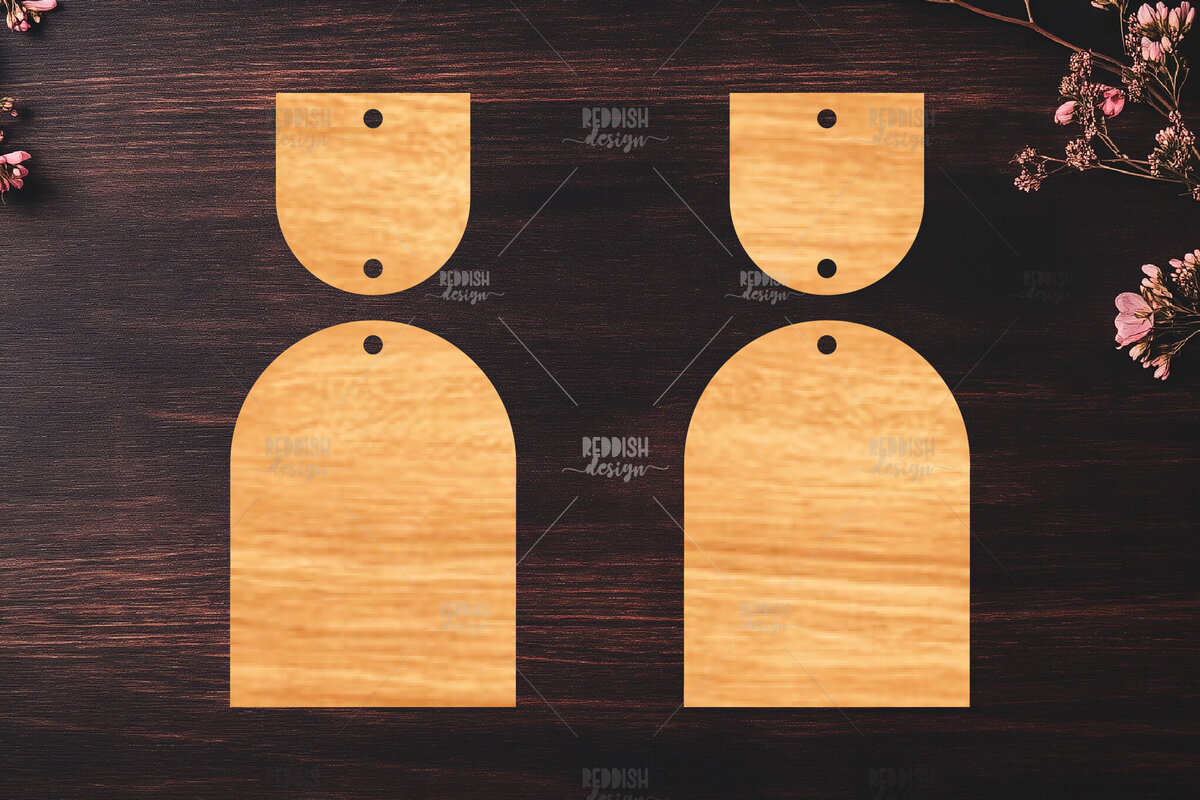 Σετ των 3 Intra απο ξύλο plywood 3mm-4mm πάχος – Καλοκαιρινά σκουλαρίκια Δίασταση  5x5 cm INTRAFABR-119333887