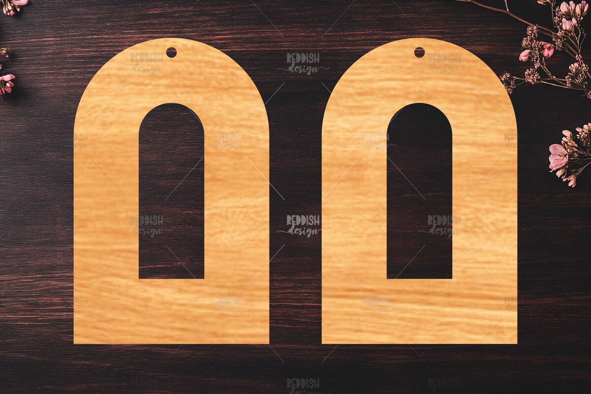 Σετ των 3 Intra απο ξύλο plywood 3mm-4mm πάχος – Καλοκαιρινά σκουλαρίκια Δίασταση  5x5 cm INTRAFABR-119334031