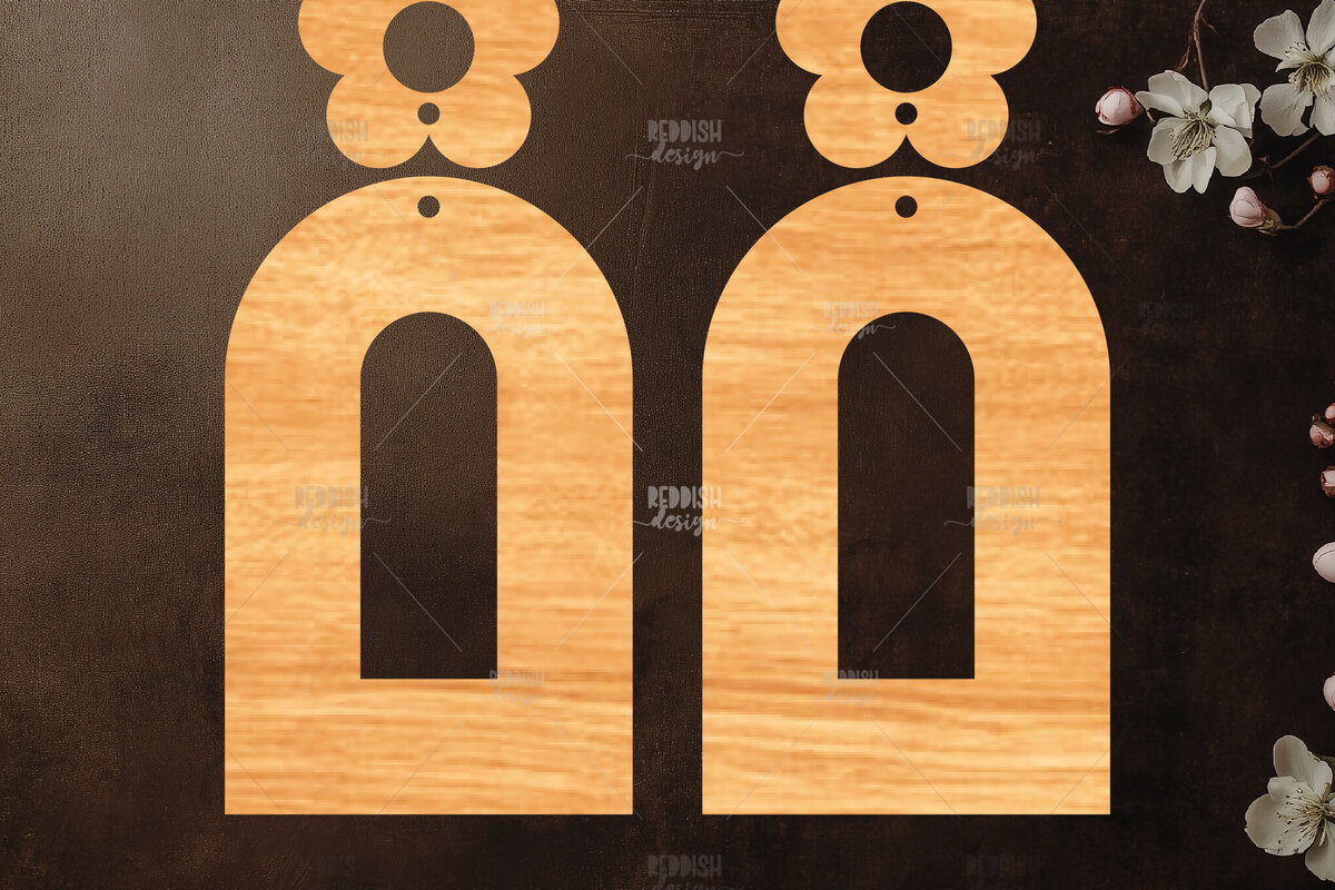 Σετ των 3 Intra απο ξύλο plywood 3mm-4mm πάχος – Καλοκαιρινά σκουλαρίκια Δίασταση  5x5 cm INTRAFABR-119464810