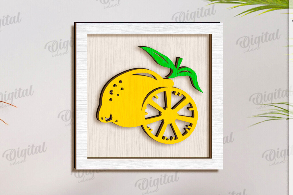 Σετ των 2 Intra απο ξύλο plywood 3mm-4mm πάχος – Καλοκαιρινή Δίασταση  20x20 cm INTRAFABR-123621490