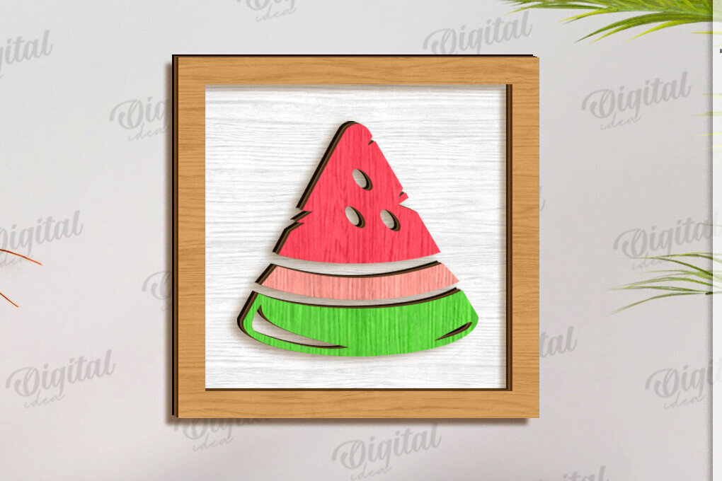 Σετ των 2 Intra απο ξύλο plywood 3mm-4mm πάχος – Καλοκαιρινή Δίασταση  20x20 cm INTRAFABR-123621613