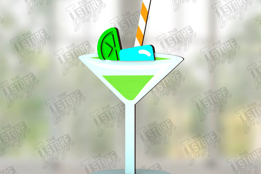 Intra απο ξύλο plywood 3mm-4mm πάχος – Summer Sign| Στοιχεία του καλοκαιριού Δίασταση  40x30 cm INTRAFABR-123031805