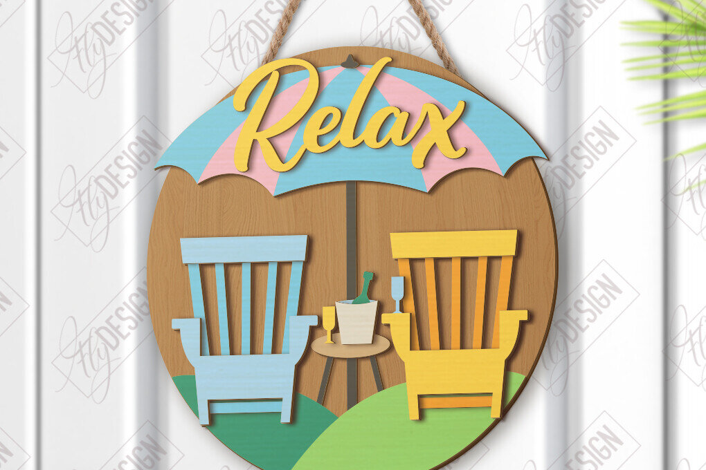 Intra απο ξύλο plywood 3mm-4mm πάχος – Καλοκαιρινή επιγραφή τοίχου | Καλοκαιρινή ατμόσφαιρα Δίασταση  40x30 cm INTRAFABR-123135878