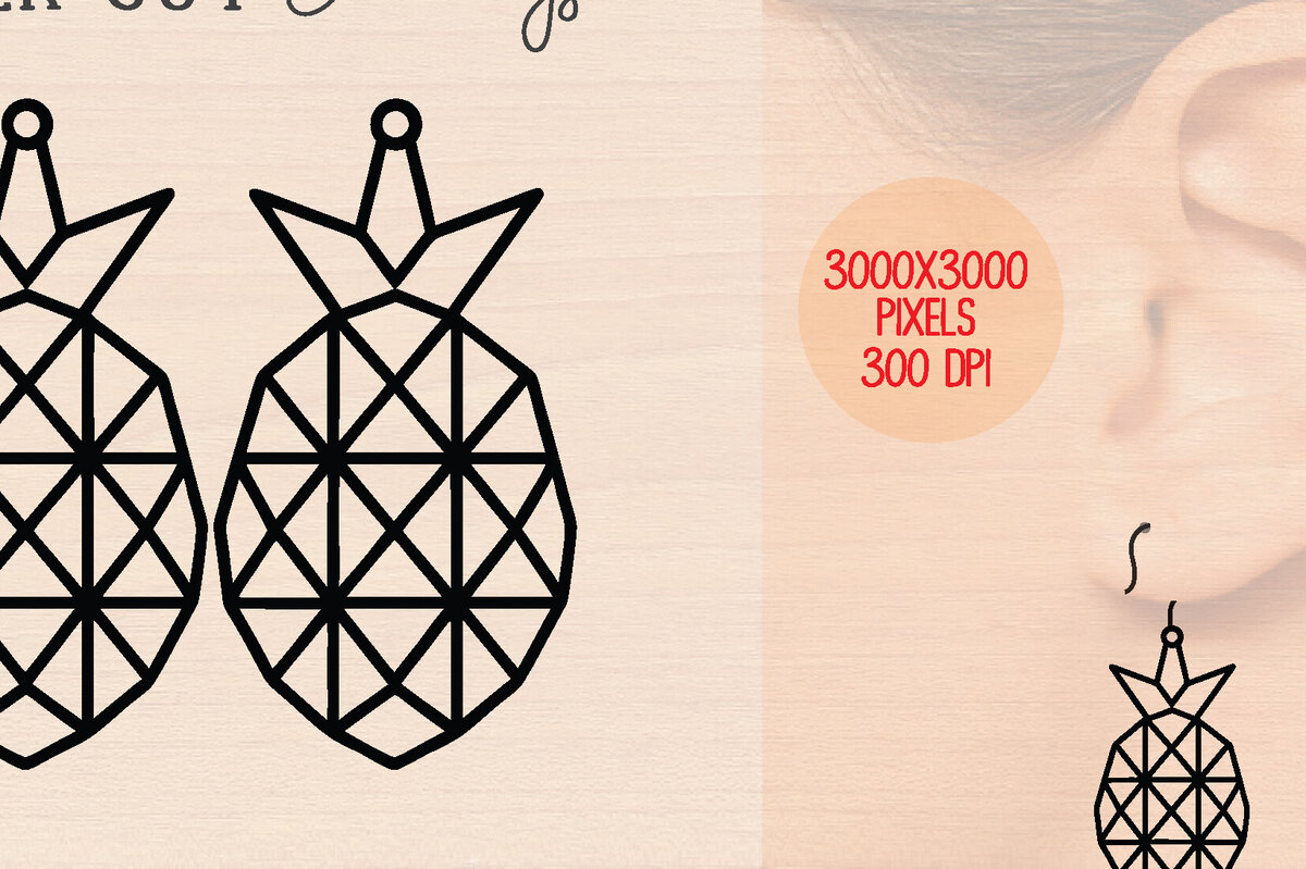 Σετ των 3 Intra απο ξύλο plywood 3mm-4mm πάχος – Καλοκαιρινά Ξύλινα Σκουλαρίκια Δίασταση  5x5 cm INTRAFABR-120863558