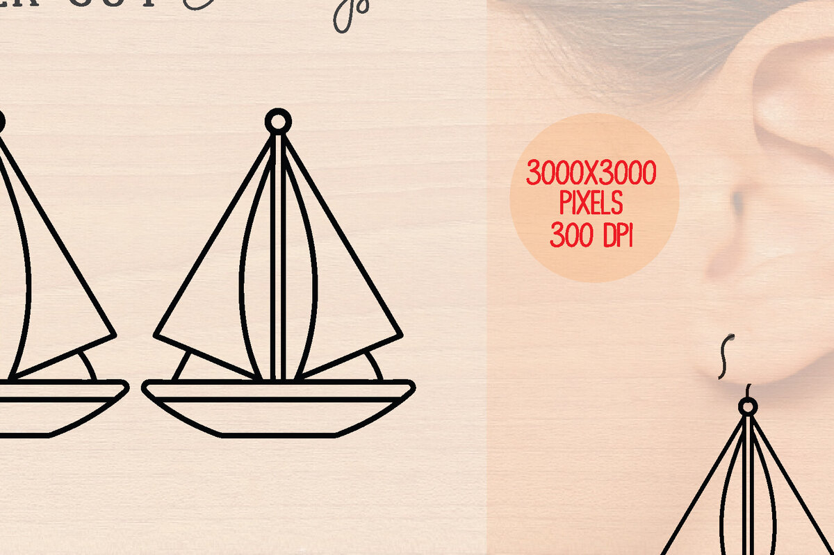 Σετ των 3 Intra απο ξύλο plywood 3mm-4mm πάχος – Καλοκαιρινά Ξύλινα Σκουλαρίκια Δίασταση  5x5 cm INTRAFABR-120863626