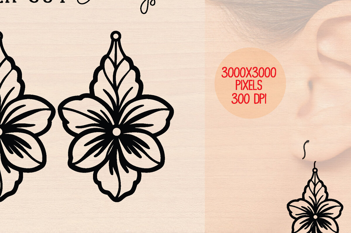 Σετ των 3 Intra απο ξύλο plywood 3mm-4mm πάχος – Καλοκαιρινά Ξύλινα Σκουλαρίκια Δίασταση  5x5 cm INTRAFABR-120899103