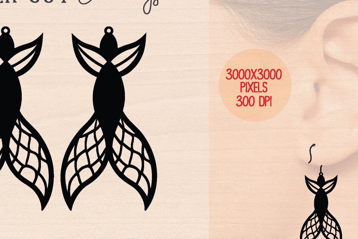 Σετ των 3 Intra απο ξύλο plywood 3mm-4mm πάχος – Καλοκαιρινά Ξύλινα Σκουλαρίκια Δίασταση  5x5 cm INTRAFABR-120899143