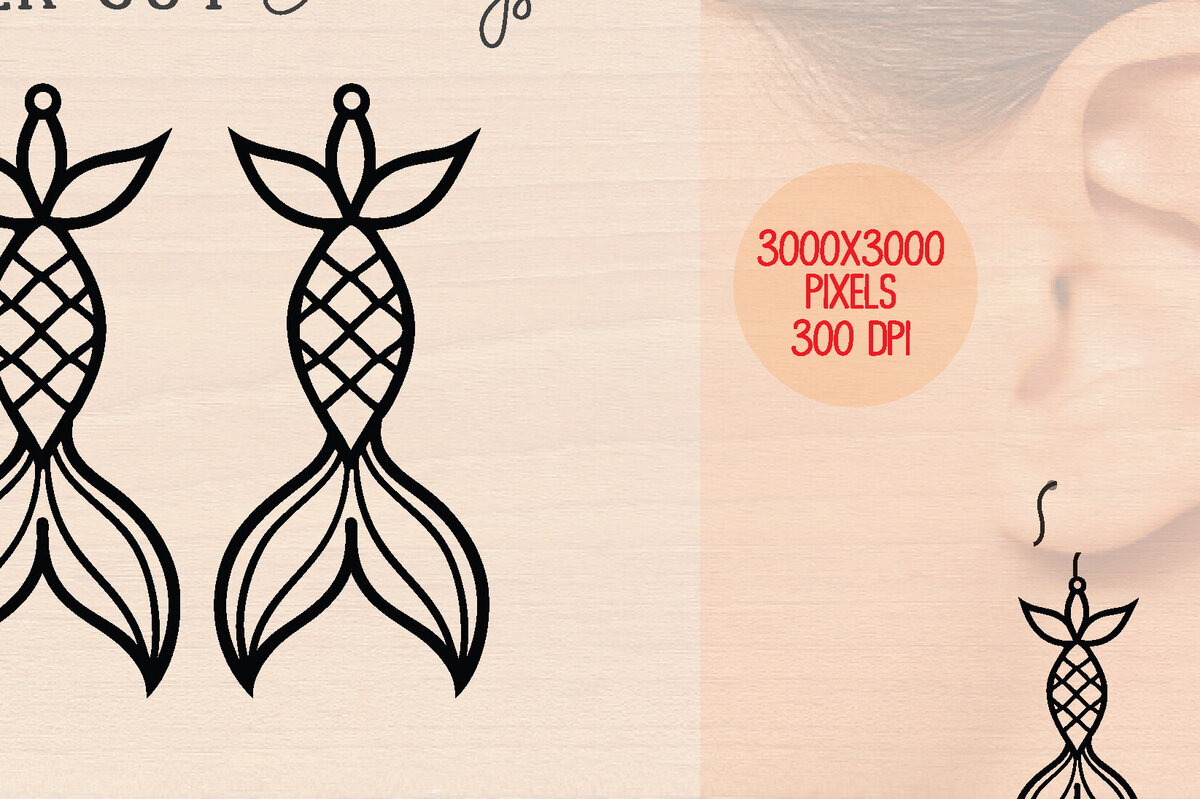 Σετ των 3 Intra απο ξύλο plywood 3mm-4mm πάχος – Καλοκαιρινά Ξύλινα Σκουλαρίκια Δίασταση  5x5 cm INTRAFABR-120899164