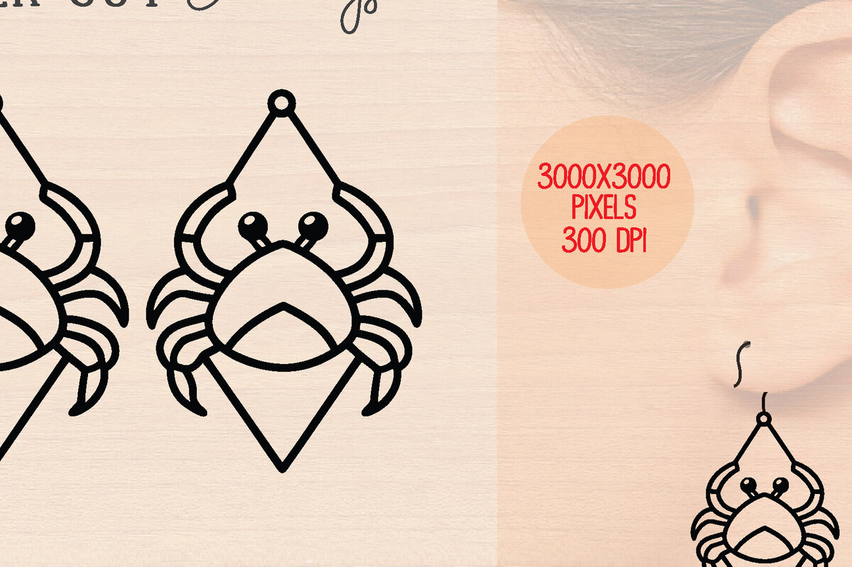 Σετ των 3 Intra απο ξύλο plywood 3mm-4mm πάχος – Καλοκαιρινά Ξύλινα Σκουλαρίκια Δίασταση  5x5 cm INTRAFABR-120899471