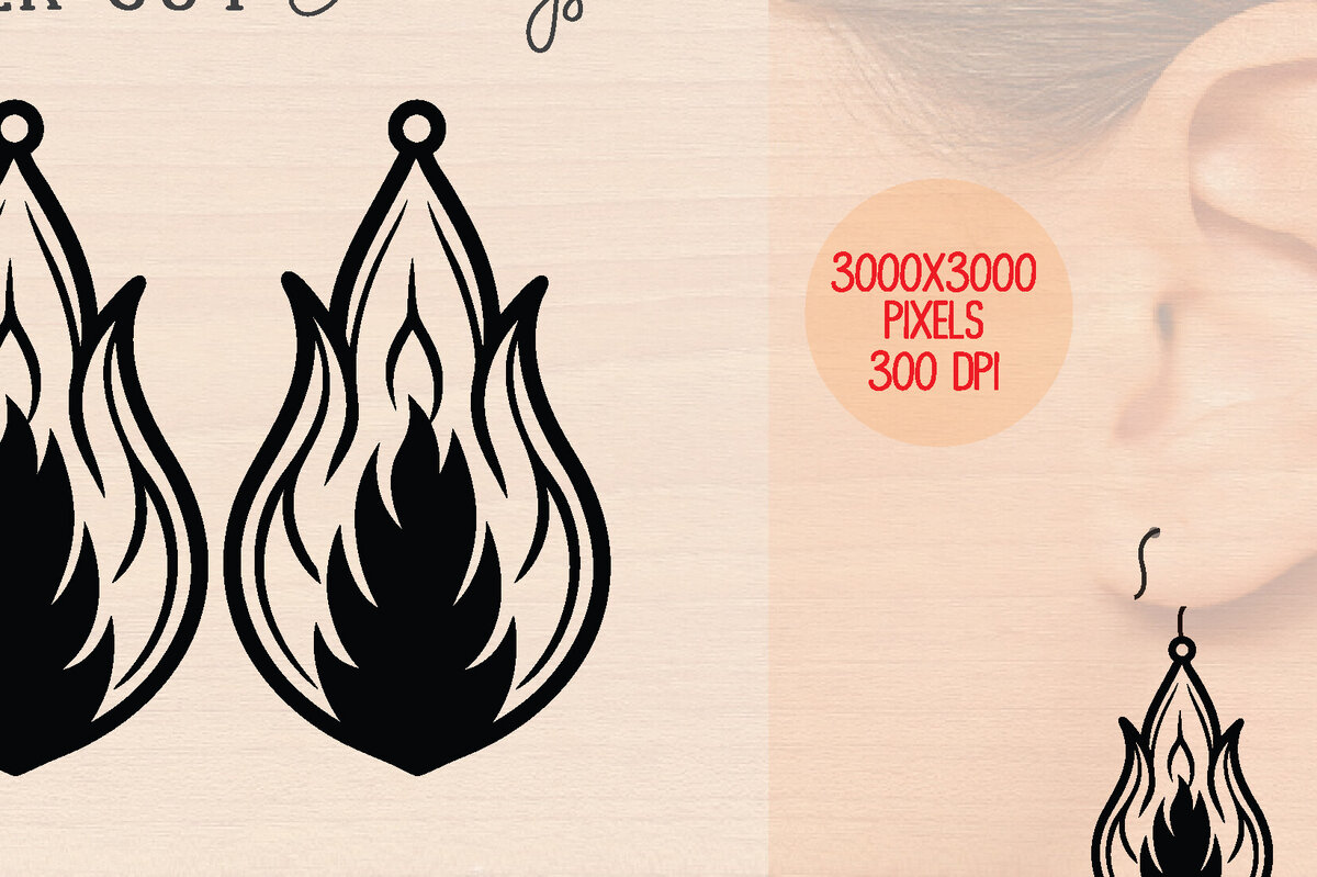 Σετ των 3 Intra απο ξύλο plywood 3mm-4mm πάχος – Καλοκαιρινά Ξύλινα Σκουλαρίκια Δίασταση  5x5 cm INTRAFABR-120899605