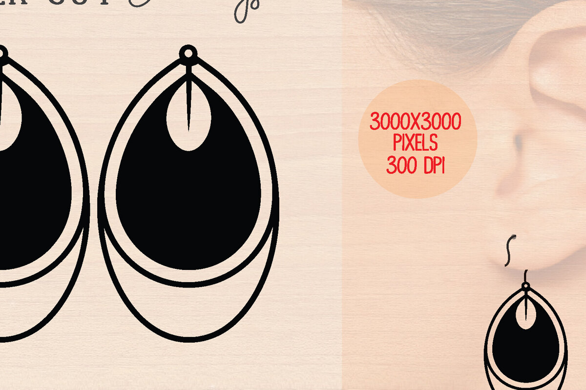 Σετ των 3 Intra απο ξύλο plywood 3mm-4mm πάχος – Καλοκαιρινά Ξύλινα Σκουλαρίκια Δίασταση  5x5 cm INTRAFABR-120899706