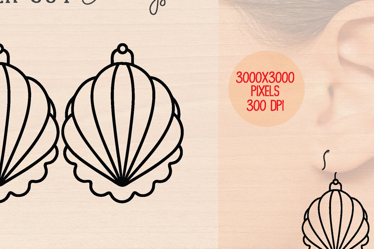 Σετ των 3 Intra απο ξύλο plywood 3mm-4mm πάχος – Καλοκαιρινά Ξύλινα Σκουλαρίκια Δίασταση  5x5 cm INTRAFABR-120863293