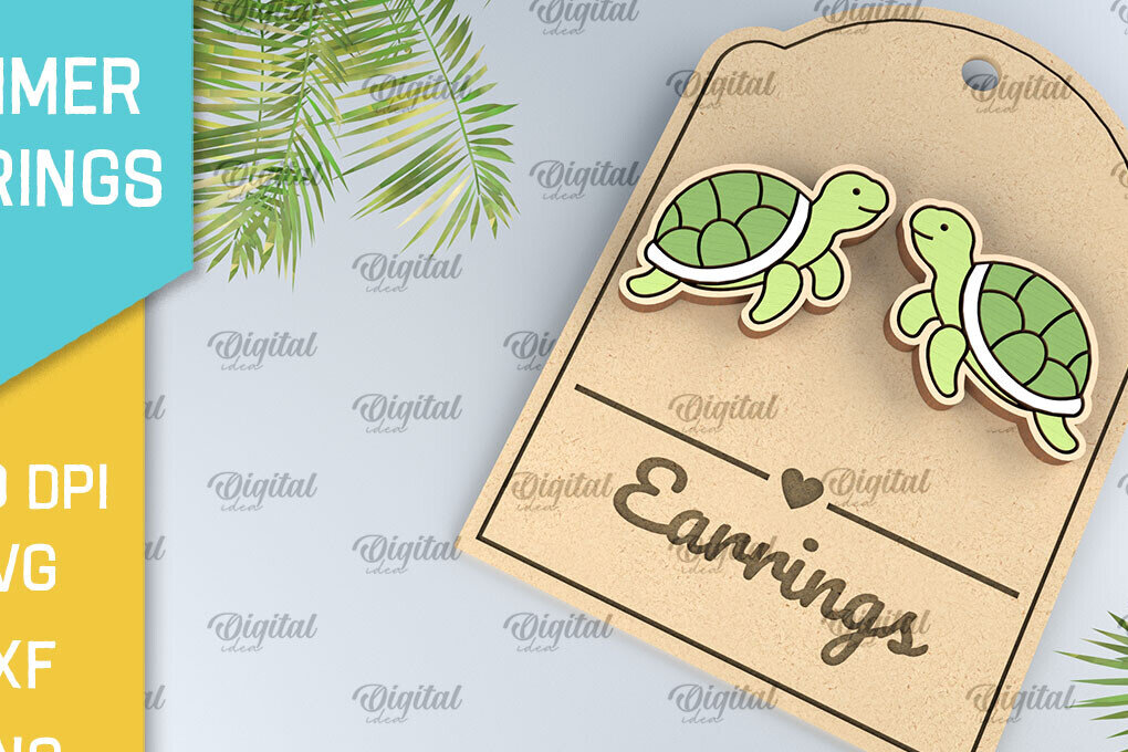 Σετ των 3 Intra απο ξύλο plywood 3mm-4mm πάχος – Καλοκαιρινά Ξύλινα Σκουλαρίκια Κοπή Laser Δίασταση  5x5 cm INTRAFABR-98270120