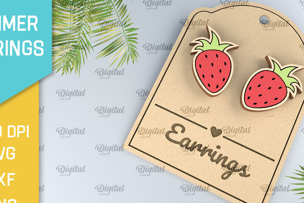 Σετ των 3 Intra απο ξύλο plywood 3mm-4mm πάχος – Καλοκαιρινά Ξύλινα Σκουλαρίκια Κοπή Laser Δίασταση  5x5 cm INTRAFABR-98270284