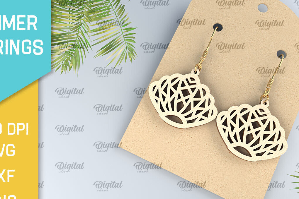 Σετ των 3 Intra απο ξύλο plywood 3mm-4mm πάχος – Καλοκαιρινά Ξύλινα Σκουλαρίκια Κοπή Laser Δίασταση  5x5 cm INTRAFABR-98899292