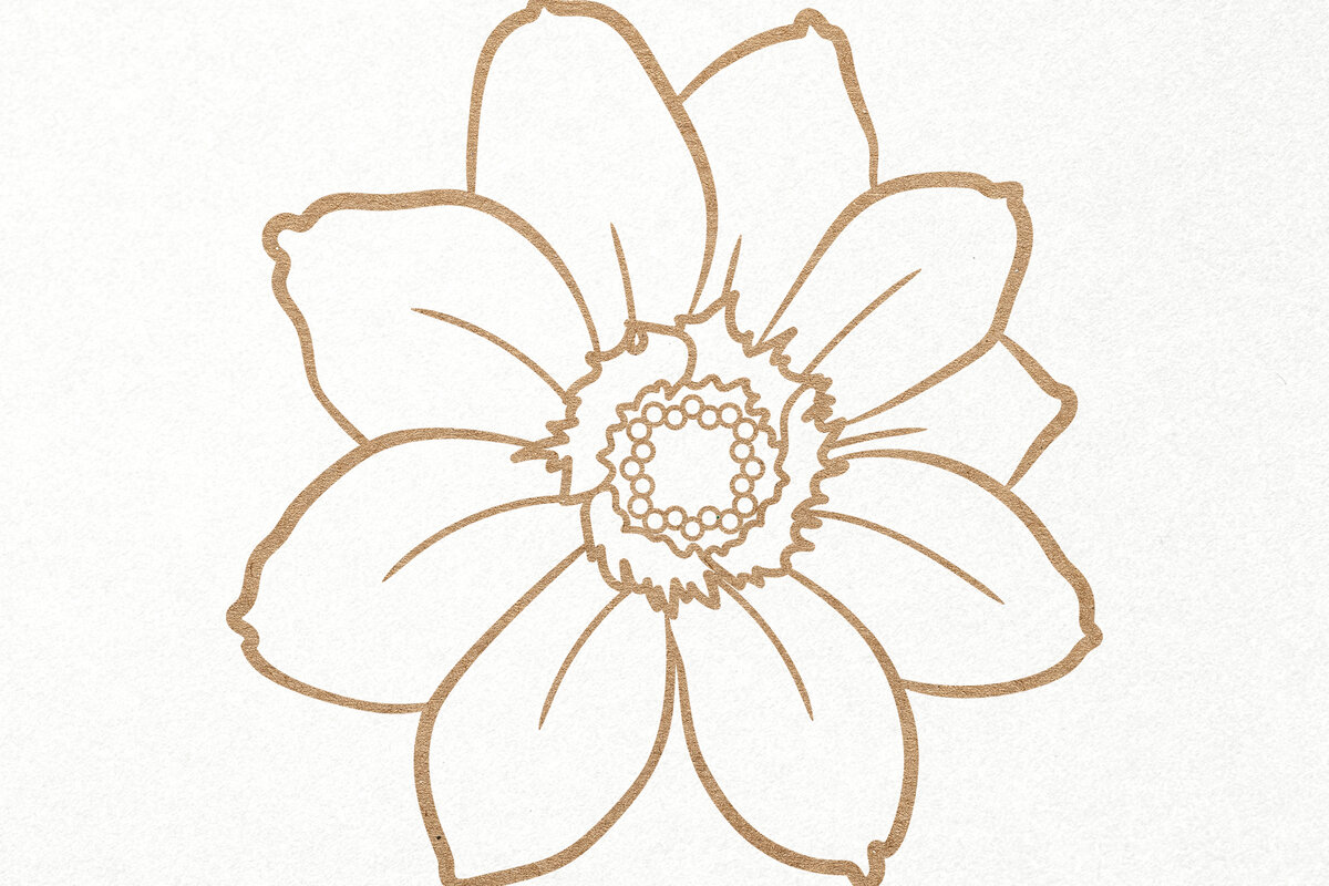 Σετ των 2 Intra απο ξύλο plywood 3mm-4mm πάχος – Ηλιοτρόπιο Δίασταση  20x20 cm INTRAFABR-14404649