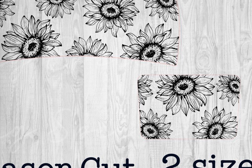 Σετ των 2 Intra απο ξύλο plywood 3mm-4mm πάχος – Κλιπ μαλλιών Sunflower Topper Δίασταση  20x20 cm INTRAFABR-79871214