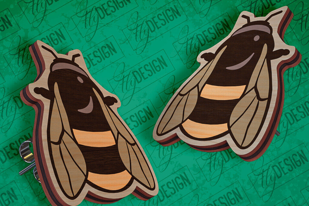 Σετ των 3 Intra απο ξύλο plywood 3mm-4mm πάχος – Σκουλαρίκια ηλίανθου Σκουλαρίκια με Δίασταση  5x5 cm INTRAFABR-94076883