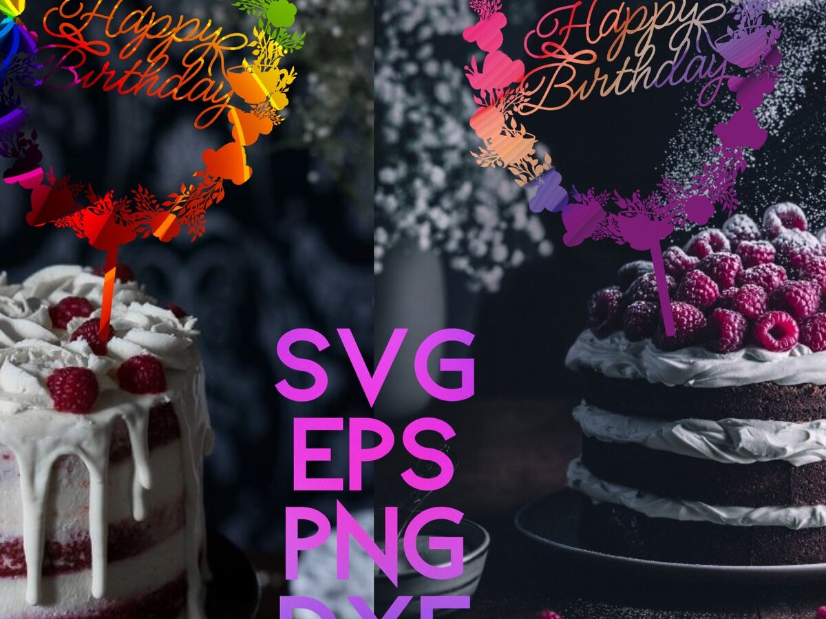 Σετ των 2 Intra απο ξύλο plywood 3mm-4mm πάχος – SVG 6 Teddy Bear Birthday Cake Toppers Δίασταση  20x20 cm INTRAFABR-30501030