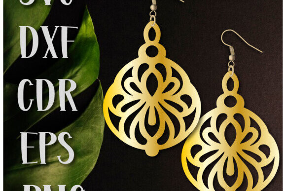 Σετ των 3 Intra απο ξύλο plywood 3mm-4mm πάχος – SVG Earrings, Teardrop Boho Earrings Δίασταση  5x5 cm INTRAFABR-101646907