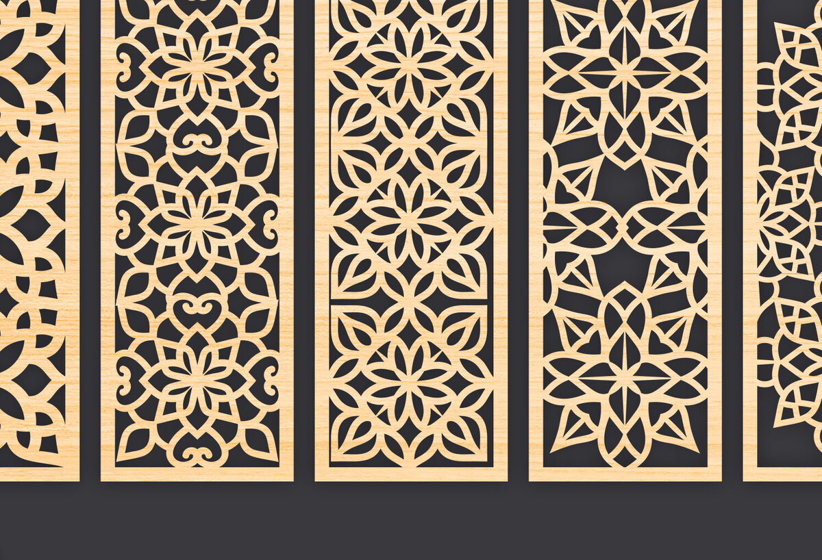 Intra απο ξύλο plywood 3mm-4mm πάχος – Svg Διακοσμητικό Σετ πάνελ Δίασταση  40x30 cm INTRAFABR-86094946