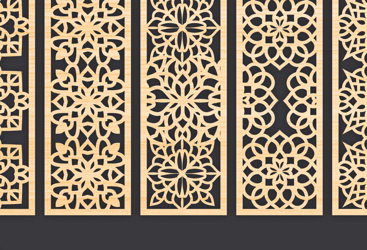 Intra απο ξύλο plywood 3mm-4mm πάχος – Svg Διακοσμητικό Σετ πάνελ Δίασταση  40x30 cm INTRAFABR-86094965