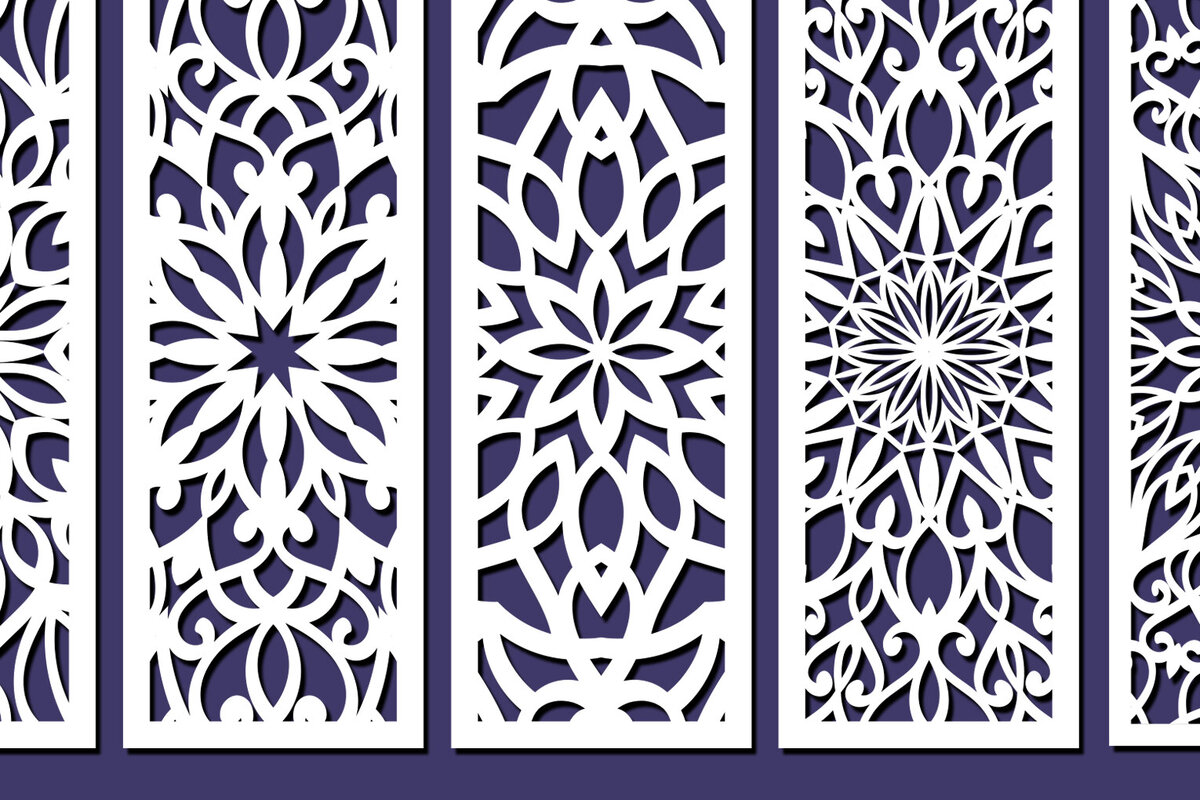 Intra απο ξύλο plywood 3mm-4mm πάχος – Svg Διακοσμητικό Σετ πάνελ 45 Δίασταση  40x30 cm INTRAFABR-82276733