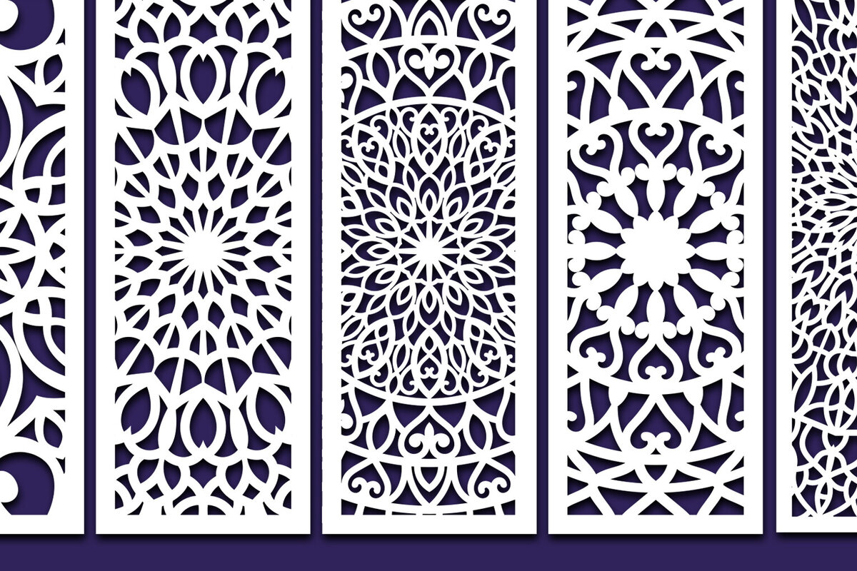 Intra απο ξύλο plywood 3mm-4mm πάχος – Svg Διακοσμητικό Σετ πάνελ 56 Δίασταση  40x30 cm INTRAFABR-82276855