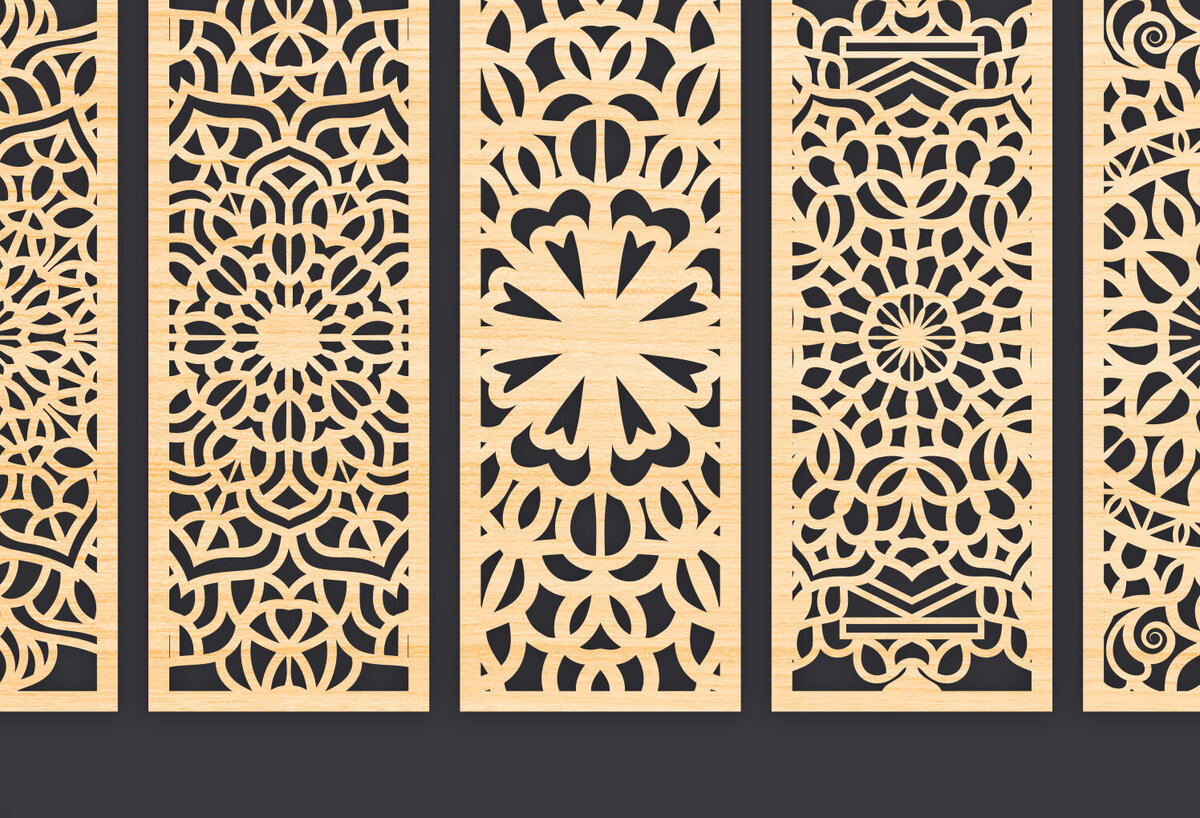 Intra απο ξύλο plywood 3mm-4mm πάχος – Svg Διακοσμητικό Σετ πάνελ Δίασταση  40x30 cm INTRAFABR-86093520