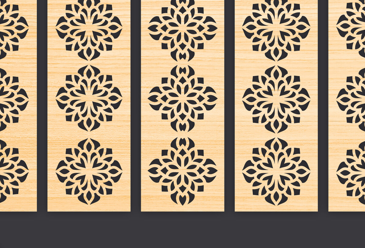 Intra απο ξύλο plywood 3mm-4mm πάχος – Svg Διακοσμητικό Σετ Πάνελ Διακόσμηση Δίασταση  40x30 cm INTRAFABR-86095010