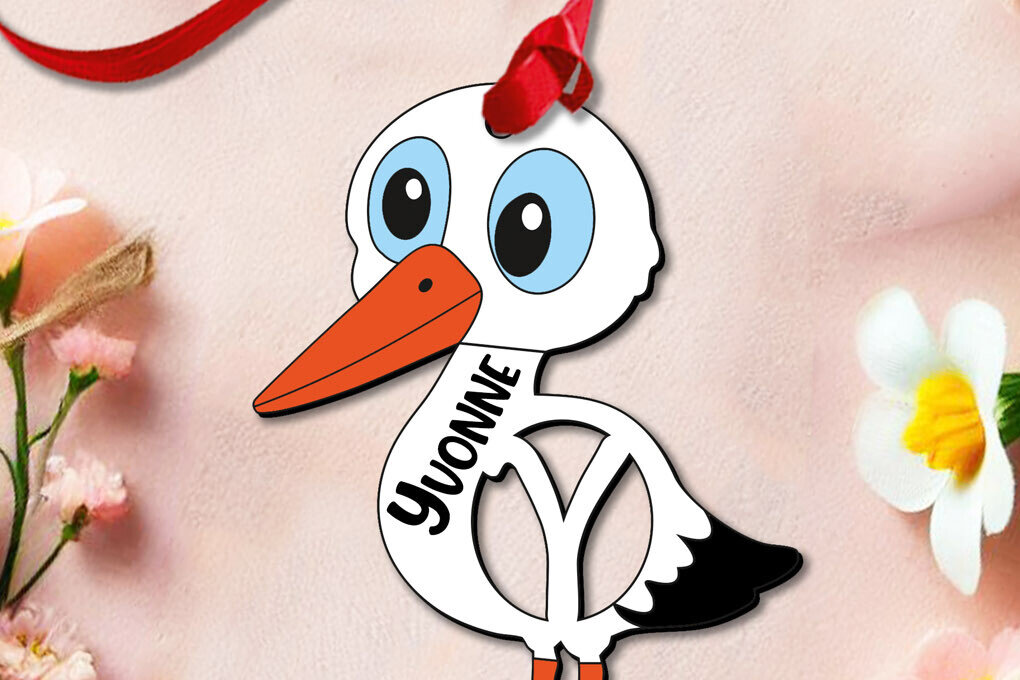 Σετ των 2 Intra απο ξύλο plywood 3mm-4mm πάχος – SVG Επιστολή Y Πασχαλινό Όνομα καλαθιού μετοχών Δίασταση  20x20 cm INTRAFABR-113659035