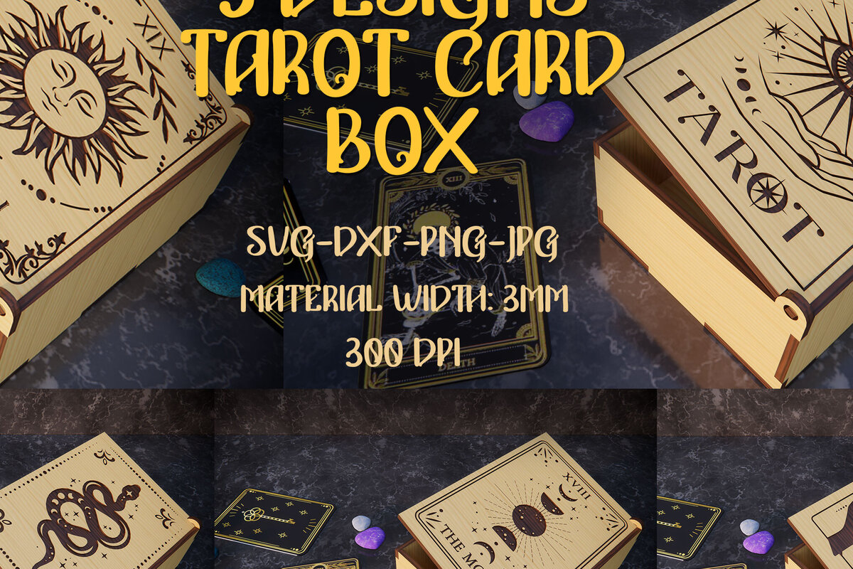 Σετ των 2 Intra απο ξύλο plywood 3mm-4mm πάχος – SVG Card Box Πακέτο κοπής με λέιζερ Δίασταση  20x20 cm INTRAFABR-79305376