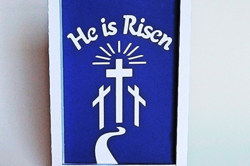 Σετ των 2 Intra απο ξύλο plywood 3mm-4mm πάχος – Πρότυπα. ΧΑΡΤΙΝΟ ΠΛΑΙΣΙΟ. Πασχαλινή διακόσμηση Δίασταση  20x20 cm INTRAFABR-58369525