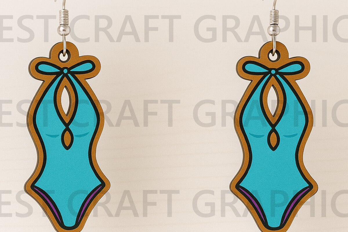 Σετ των 3 Intra απο ξύλο plywood 3mm-4mm πάχος – Σκουλαρίκια μαγιό Δίασταση  5x5 cm INTRAFABR-123334804