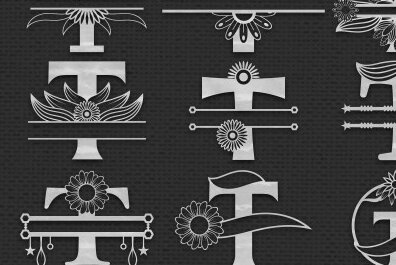 Σετ των 2 Intra απο ξύλο plywood 3mm-4mm πάχος – Κοπή λέιζερ μονόγραμμα γραμμάτων T Δίασταση  20x20 cm INTRAFABR-56032646