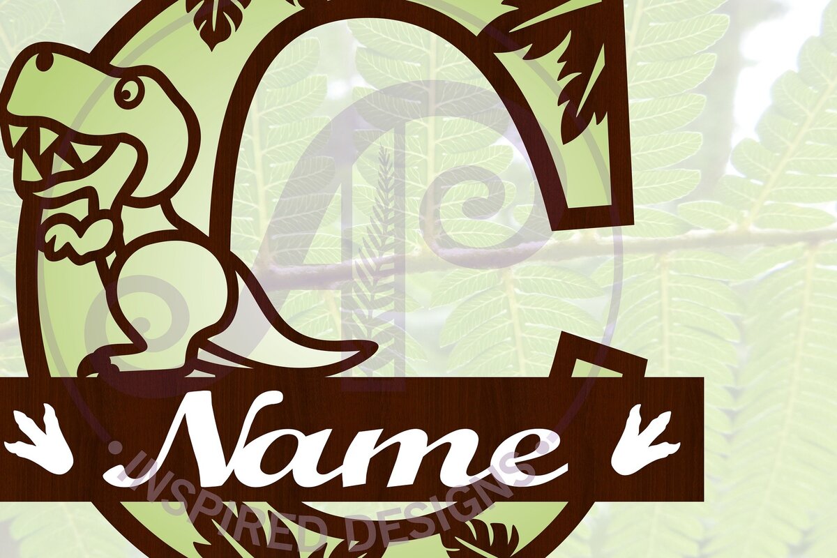 Σετ των 2 Intra απο ξύλο plywood 3mm-4mm πάχος – T Rex Κεφαλαίο γράμμα C Αποκοπή αρχείου Δίασταση  20x20 cm INTRAFABR-69213185