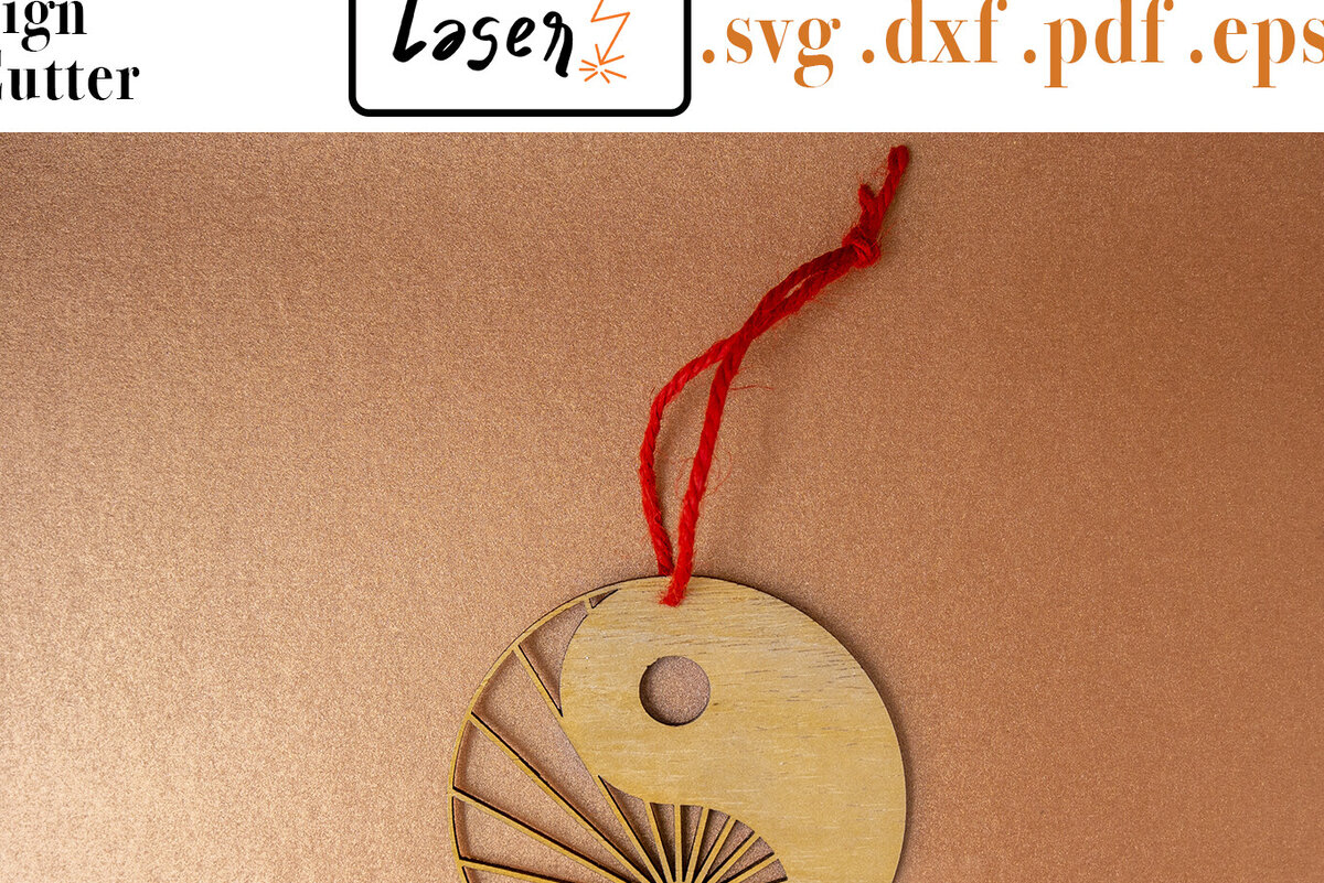 Σετ των 2 Intra απο ξύλο plywood 3mm-4mm πάχος – Tao Tree Ball διανυσματικό αρχείο για. Δίασταση  20x20 cm INTRAFABR-82630017