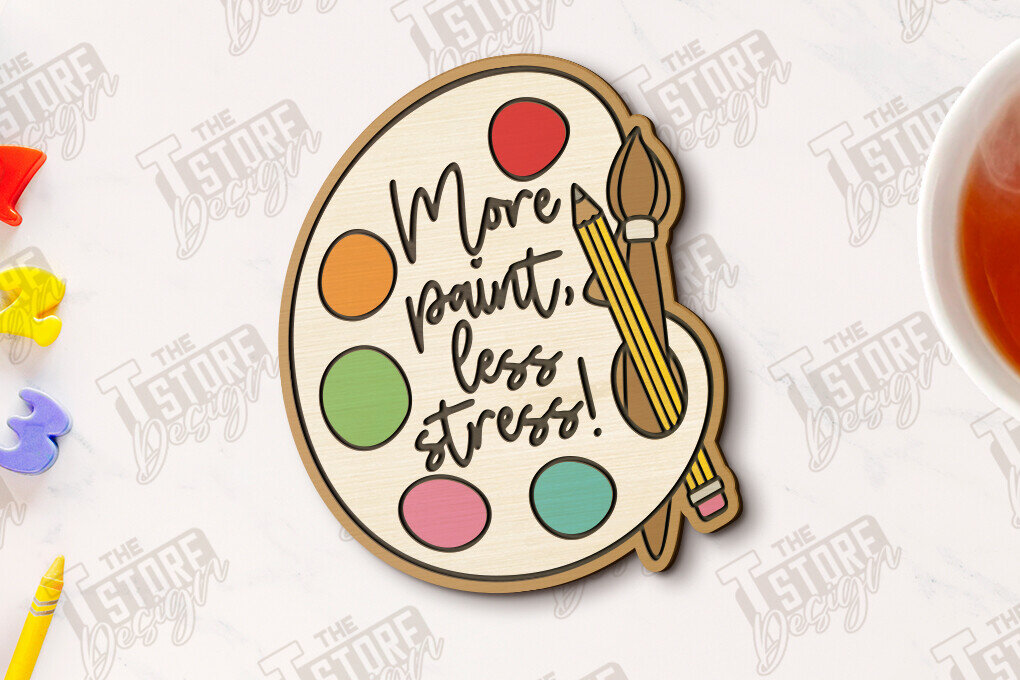 Σετ των 2 Intra απο ξύλο plywood 3mm-4mm πάχος – Δάσκαλος σουβέρ | Σχολείο | Κύπελλο σουβέρ Δίασταση  20x20 cm INTRAFABR-118678802