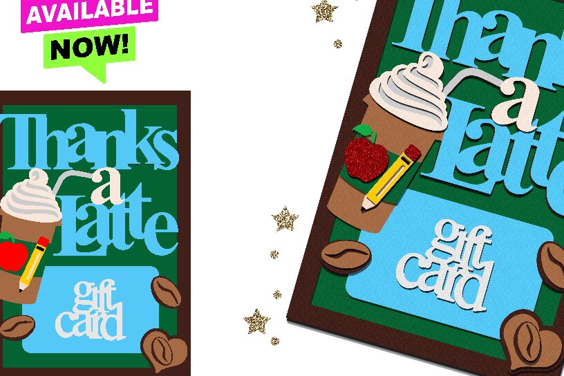 Σετ των 2 Intra απο ξύλο plywood 3mm-4mm πάχος – Δασκάλα καφέ για δωροκάρτα Δίασταση  20x20 cm INTRAFABR-90593034