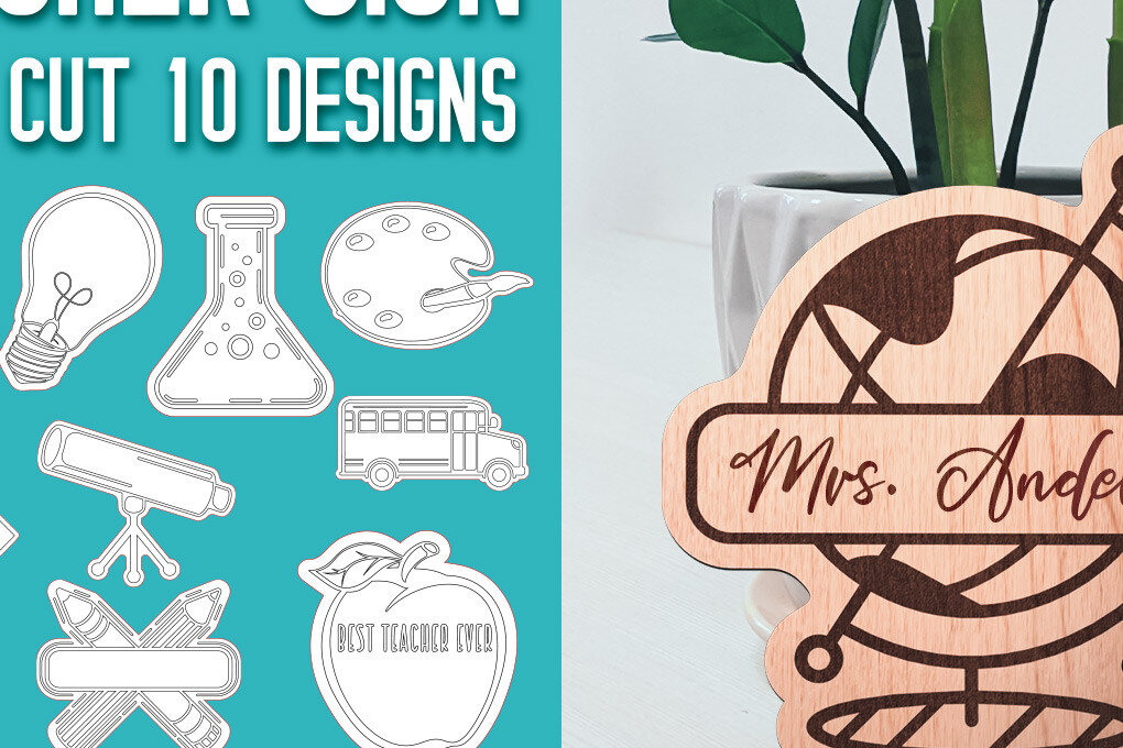 Intra απο ξύλο plywood 3mm-4mm πάχος – Teacher Sign | Σχολείο Δίασταση  40x30 cm INTRAFABR-57513944