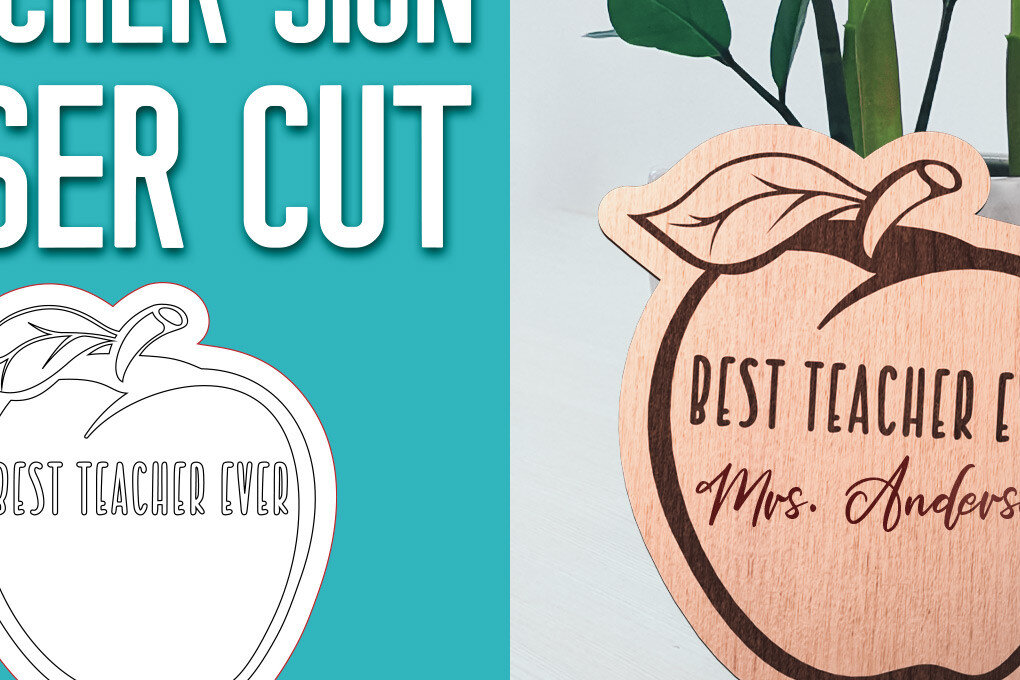 Intra απο ξύλο plywood 3mm-4mm πάχος – Teacher Sign | Σχολείο Δίασταση  40x30 cm INTRAFABR-57514036