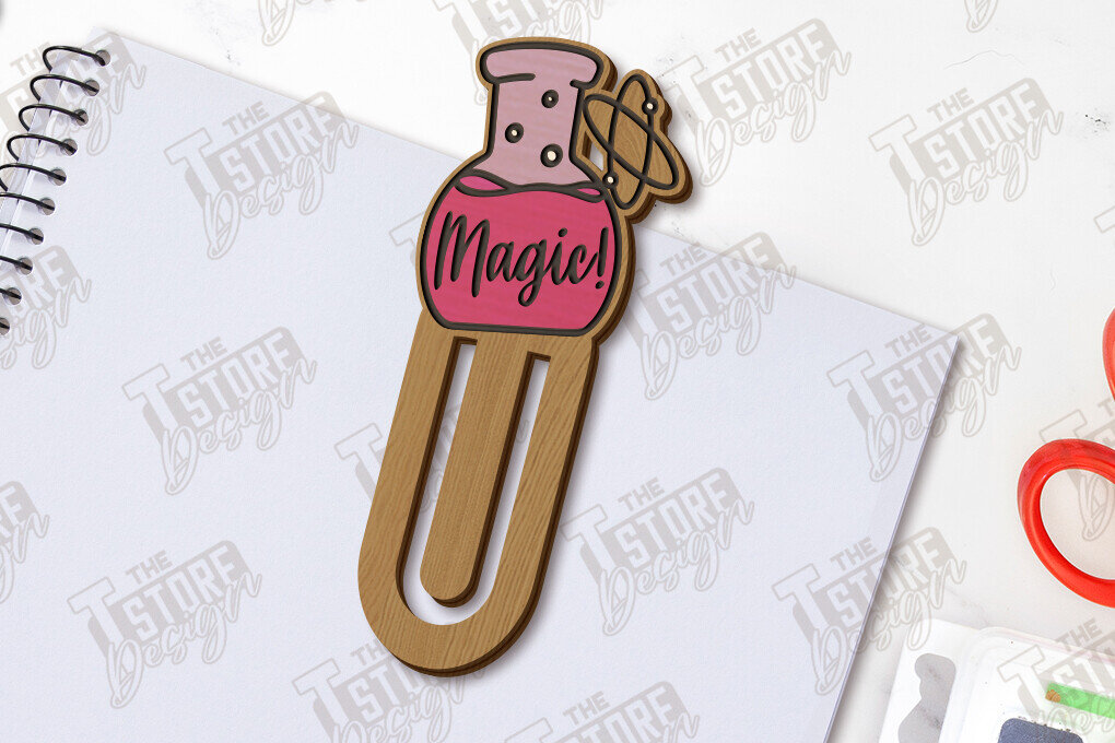 Σετ των 2 Intra απο ξύλο plywood 3mm-4mm πάχος – Κοπή λέιζερ σελιδοδεικτών δασκάλου|Σελίδα Δίασταση  20x20 cm INTRAFABR-119959805